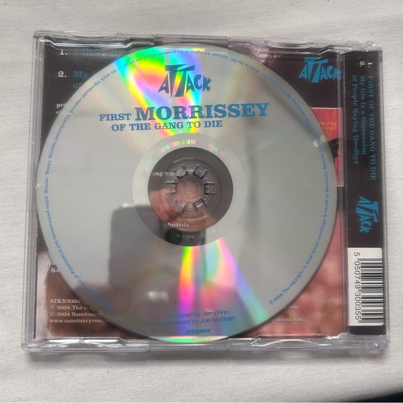 Morrissey CD Singles Lot – Let Me Kiss You + First of the Gang to Die. Very Good - Picture 5 of 5